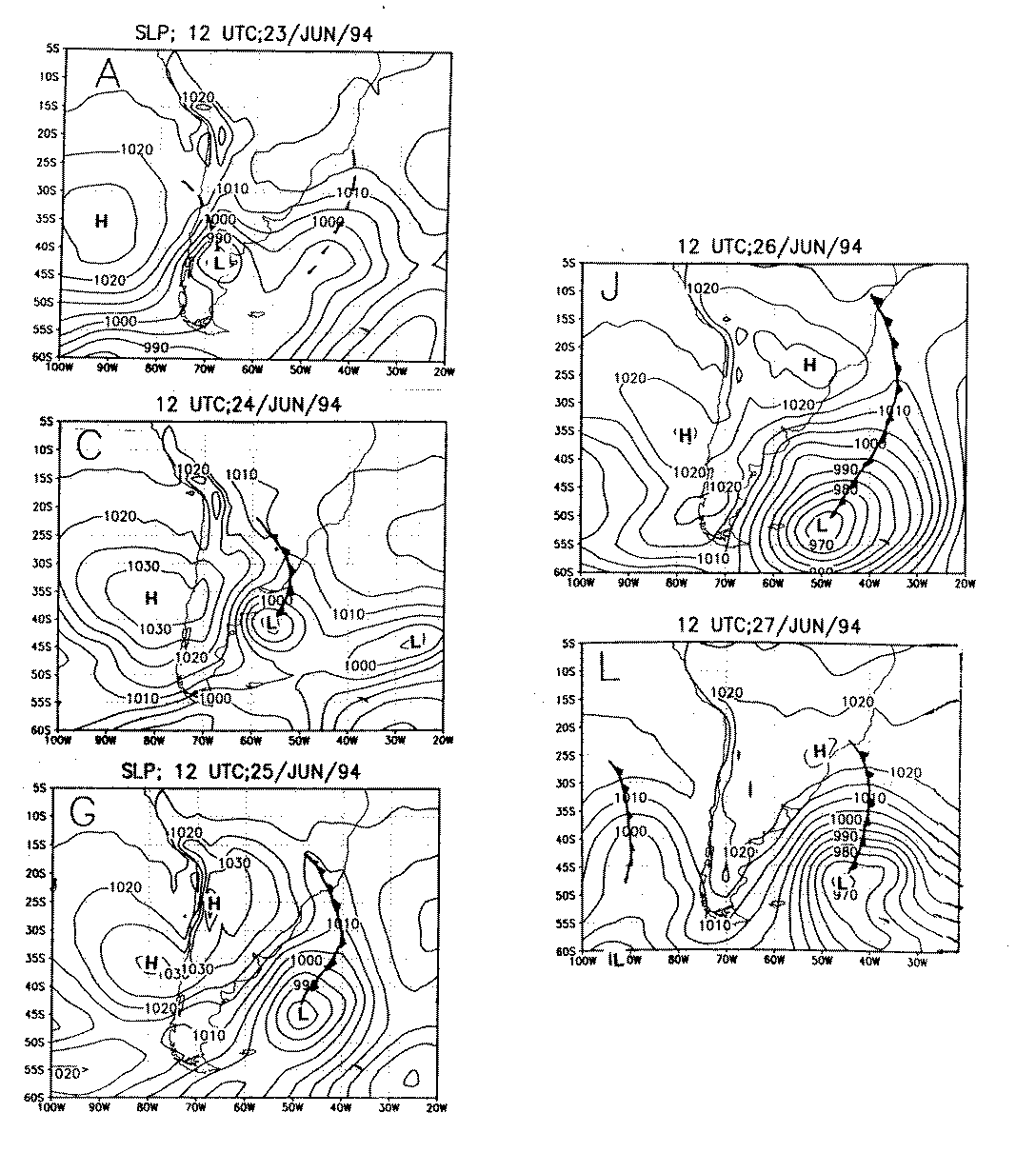 Synoptic Chart East Coast Usa