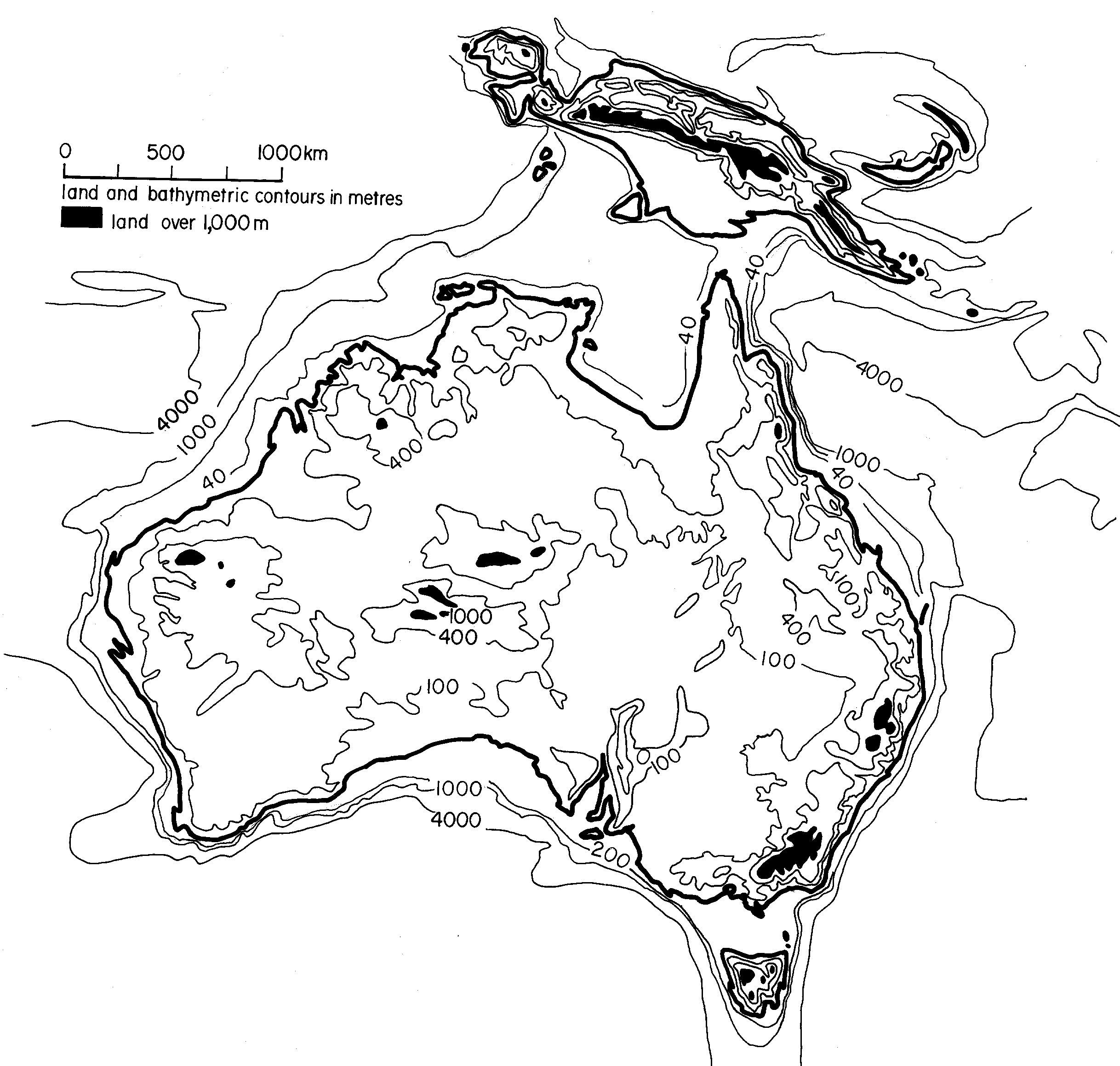 tasmania topography